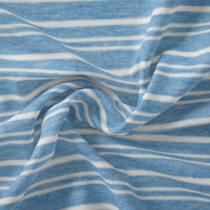 Bilde av Â avalana Jersey Melange Stripe Stoff 160cm Farge 161 - 50cm