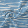  Avalana Jersey Melange Stripe Stoff 160cm Farge 161 - 50cm
