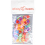 Infinity Hearts Maskemarkører 22 mm Ass. farger - 50 stk
