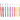 Infinity Hearts Rainbow Heklenålsett 13,7cm 2-6mm 9 størrelser