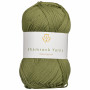 Shamrock Yarns 100% Cotton 8/4 Garn 14 Støvet Armygrønn