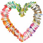 Infinity Hearts Broderigarn / Broderitråd 100 Ass. farger