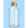 Liten Glassflaske med Kork 32x70mm - 2 stk
