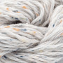 Erika Knight Gossypium Cotton Tweed Garn 1 Snøhvit