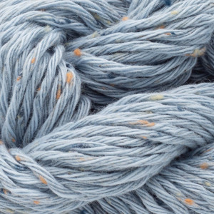 Bilde av Erika Knight Gossypium Cotton Tweed Garn 15 Isblå