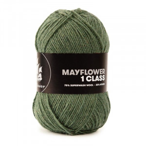 Bilde av Mayflower 1 Class Garn Unicolor 26 Øglegrønn