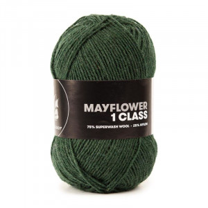 Bilde av Mayflower 1 Class Garn Unicolor 20 Grangrønn