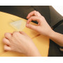 Kleiber Selvklebende Reparasjonslapp Polyester Transparent 10x20cm - 1 stk