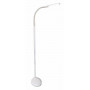 Kleiber LED Gulvlampe Fleksibel 4 Lysnivåer Hvit 178cm