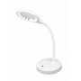 Kleiber LED Bordlampe med Lupe Hvit 28,5cm