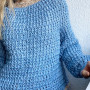 Lily's Sweater Rito Krea - Sweater Hekleoppskrift str. XS-XL