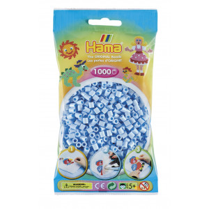 Hama Midi Perler 207-97 Pastellisblå - 1000 stk