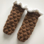 Bobledrøm sokker av Rito Krea - Babysokker Strikkeoppskrift 0-1 md.