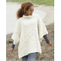 Comfort Chronicles by DROPS Design - Poncho Strikkeoppskrift One-size
