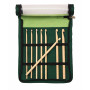KnitPro Bamboo Heklenålsett Bambus 15,3 cm 3,5-8 mm 8 størrelser