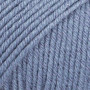 Drops Cotton Merino Garn Unicolour 16 Denim Blå