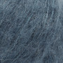 Drops Børstet alpakkasilkegarn Unicolour 25 Stålblått