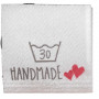 Label Vask 30 Grader Handmade Hvit - 1 stk