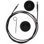 Drops Wire / Kabel til Utskiftbare Rundpinner Pro Romance 76cm (Blir 100cm inkl. pinner)