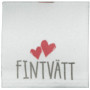 Label Svensk Fintvätt Handmade Hvit - 1 stk