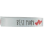 Label Best Mom Hvit - 1 stk