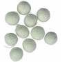 Ullkuler/Filtkuler 10mm Lys Mintgrønn W5 - 10 stk