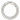 Infinity Hearts O-ring/Endeløs ring med Åpning Messing Sølv Ø25mm - 5 stk