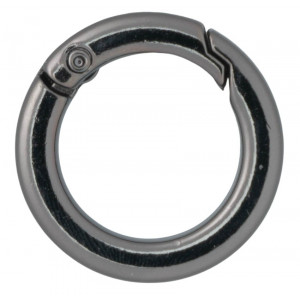 Bilde av Infinity Hearts O-ring/endeløs Ring Med Åpning Messing Gunmetal Ø23,5m