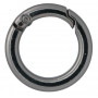 Infinity Hearts O-ring/Endeløs ring med Åpning Messing Gunmetal Ø23,5mm - 5 stk