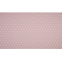 Minimals Bomullspoplin Stoff Print 111 Star Dusty Pink 145cm - 50 cm