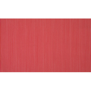 Bilde av Minimals Bomullspoplinstoff Print 315 Stripe Red 145cm - 50cm