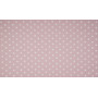 Minimals Bomullspoplin Stoff Print 511 Big Dot Dusty Pink 145cm - 50 cm
