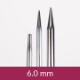 Drops Pro Classic Utskiftbare Rundpinner Messing 12cm 6,00mm / 4.5in US10