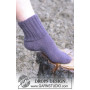 Cosy Rib Ankle Socks by DROPS Design - Sokker Strikkeoppskrift str. 35 - 44