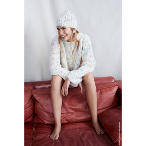 Lala Berlin Lovely Cotton Inserto Sweater av Lana Grossa - Sweater Strikkeoppskrift Str. 36/38 - 44