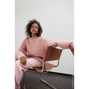 Lala Berlin Lovely Cotton & Brilling Sweater av Lana Grossa – Sweater Strikkeoppskrift Str. 34 – 40