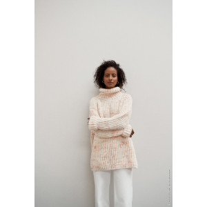 Lala Berlin Lovely Cotton Inserto Raglansweater av Lana Grossa - Raglansweater Strikkeoppskrift Str. 36/40 - 42/46