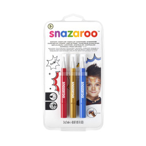Mini Kit supporter France snazaroo™ 3 x 2 ml : Deguise-toi, achat de  Maquillage
