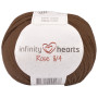 Infinity Hearts Rose 8/4 Garnpakke Unicolor 219 Brun - 20 stk