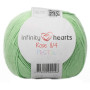 Infinity Hearts Rose Pastell P4 Grønn