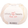 Infinity Hearts Rose 8/4 Garnpakke Unicolor 172 Natur - 20 stk