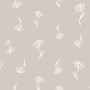 Bomullspoplin Blomster 150cm 008 - 50 cm