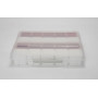 Infinity Hearts Hobbyboks/Plastboks med 20 udtagelige rum Plastik Transparent/Hvit/Rød 40,4x34,9x7,3cm