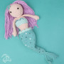 Lag selv/DIY-sett Milou Mermaid hekling