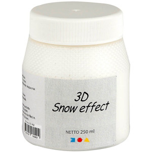 Bilde av 3d Snow Effekt, Hvit, 250 Ml/ 1 Boks