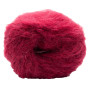 Kremke Soul Wool Baby Silk Fluffy Unicolour 2996 Varm rød