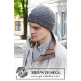 Flagstone Hat by DROPS design - Lue Strikkeoppskrift str. S/M - L/XL