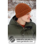 Pumpkin Patch Hat by DROPS Design - Lue Strikkeoppskrift str. S/M - L/XL