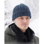 Icebound Hat by DROPS Design - Lue Strikkeoppskrift str. S/M - L/XL