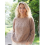 Sommarfin Sweater by DROPS Design - Genser Strikkeoppskrift str. S - XXXL